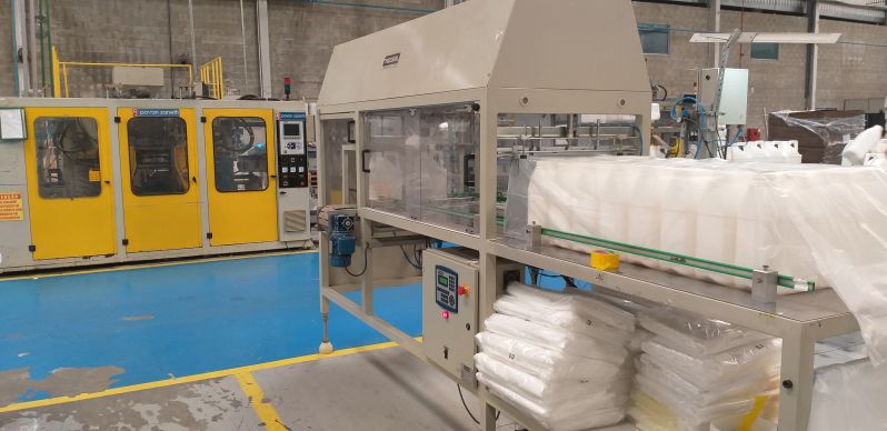 esteira coletor de rebarbas